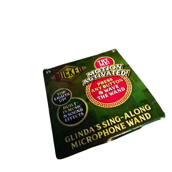 Wicked Glinda sing a long microphone wand nwt - Picture 2 of 4